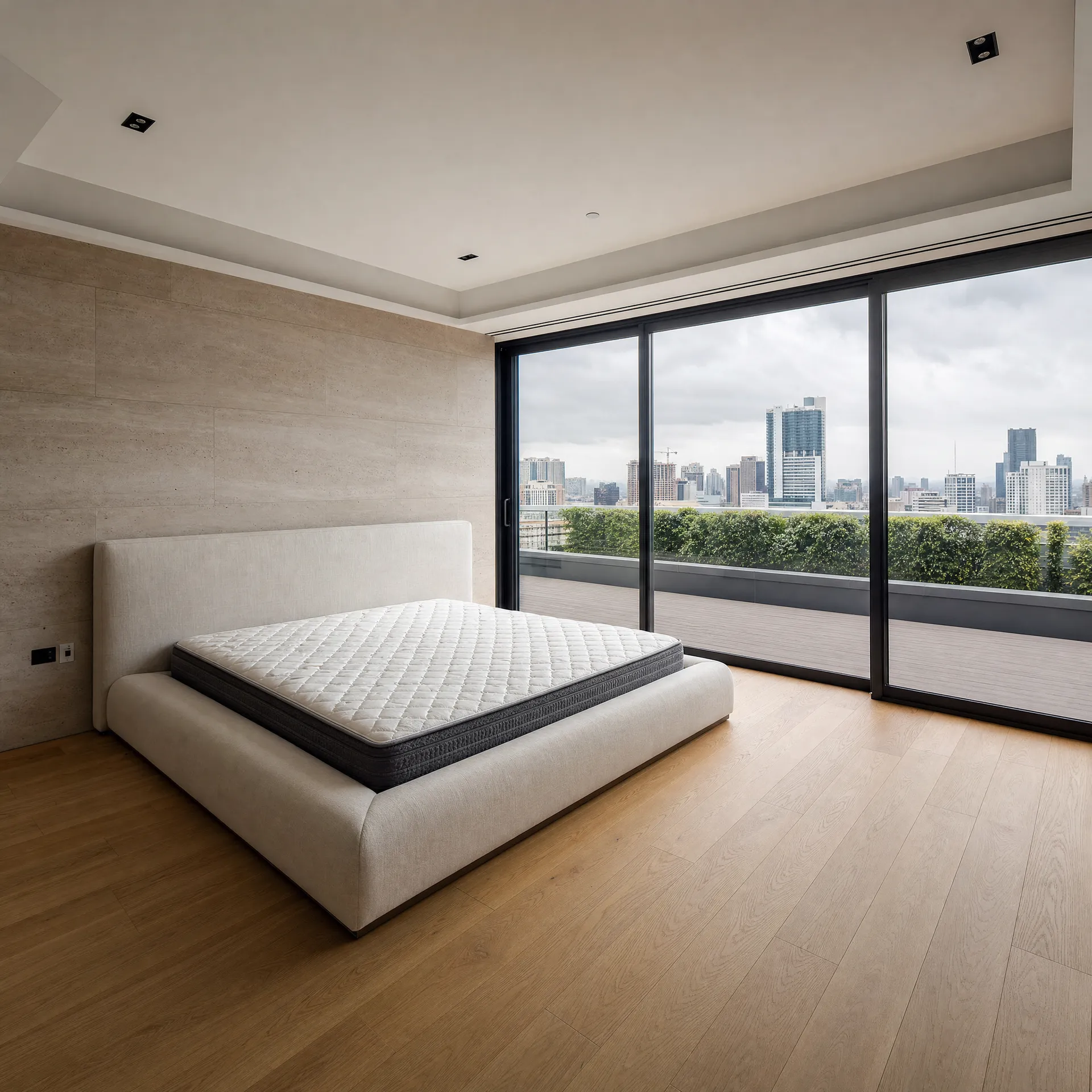 KI-generiert: Schlafzimmer Vorher
